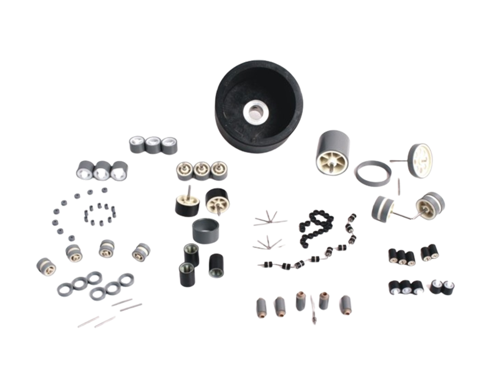 Magnet With Plastic Assemblies